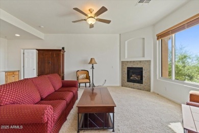 Discover elevated desert living in this gently lived-in on Las Sendas Golf Club in Arizona - for sale on GolfHomes.com, golf home, golf lot