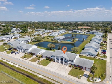 Discover comfort and convenience in this delightful 1st floor 2 on Cypress Lake Country Club in Florida - for sale on GolfHomes.com, golf home, golf lot