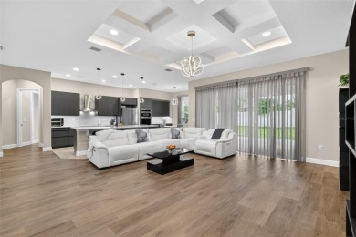 Experience the best of modern Florida living in this custom on Palm Harbor Golf Club in Florida - for sale on GolfHomes.com, golf home, golf lot