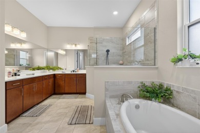 Experience the best of modern Florida living in this custom on Palm Harbor Golf Club in Florida - for sale on GolfHomes.com, golf home, golf lot