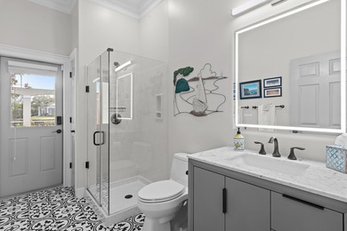 Experience refined coastal living at 463 Captains Circle, a on Regatta Bay Golf and Country Club in Florida - for sale on GolfHomes.com, golf home, golf lot