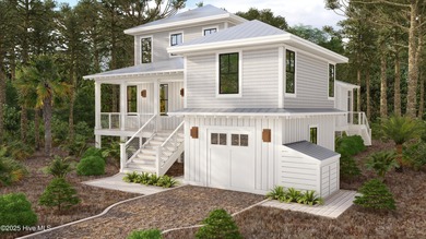 Tucked beneath the live oaks of the Bald Head Island Maritime on Bald Head Island Golf Club in North Carolina - for sale on GolfHomes.com, golf home, golf lot