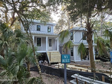 Tucked beneath the live oaks of the Bald Head Island Maritime on Bald Head Island Golf Club in North Carolina - for sale on GolfHomes.com, golf home, golf lot