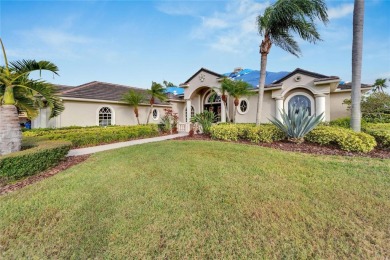 This breathtaking custom home in Lakewood Ranch, Florida, offers on The River Club in Florida - for sale on GolfHomes.com, golf home, golf lot