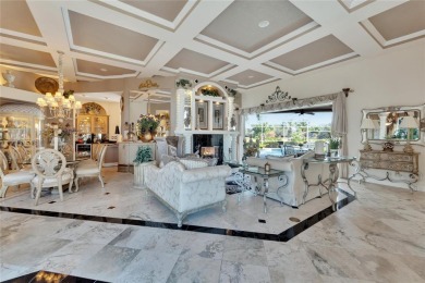 This breathtaking custom home in Lakewood Ranch, Florida, offers on The River Club in Florida - for sale on GolfHomes.com, golf home, golf lot