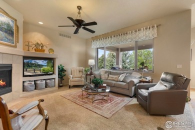 Spacious Ranch-Style Patio Home with Finished Basement and on Highland Meadows Golf Course in Colorado - for sale on GolfHomes.com, golf home, golf lot