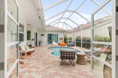 Rarely available, gorgeous Single-family courtyard pool home on Ironhorse Country Club in Florida - for sale on GolfHomes.com, golf home, golf lot