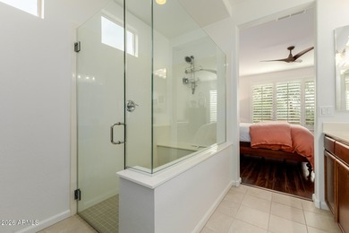 Upgraded Villa situated on a private, desirable South facing lot on Tuscany Falls At Pebble Creek in Arizona - for sale on GolfHomes.com, golf home, golf lot