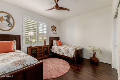 Upgraded Villa situated on a private, desirable South facing lot on Tuscany Falls At Pebble Creek in Arizona - for sale on GolfHomes.com, golf home, golf lot