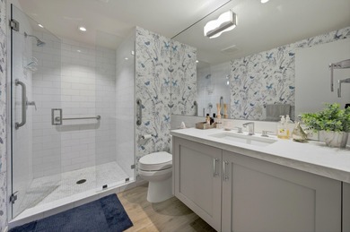 You will enjoy a very open floor plan with newer wide plank tile on Desert Island Golf and Country Club in California - for sale on GolfHomes.com, golf home, golf lot