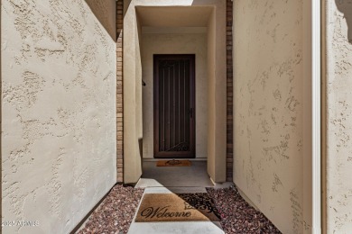Beautiful, very well-maintained contemporary courtyard villa on Tuscany Falls At Pebble Creek in Arizona - for sale on GolfHomes.com, golf home, golf lot