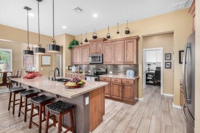 Beautiful, very well-maintained contemporary courtyard villa on Tuscany Falls At Pebble Creek in Arizona - for sale on GolfHomes.com, golf home, golf lot