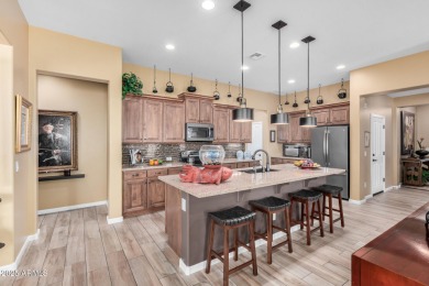 Beautiful, very well-maintained contemporary courtyard villa on Tuscany Falls At Pebble Creek in Arizona - for sale on GolfHomes.com, golf home, golf lot