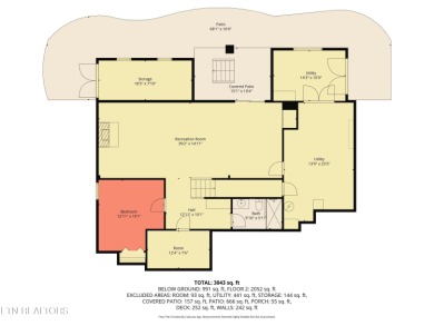 Welcome to your beautifully maintained 4-bedroom, 3-bathroom on Tanasi Golf Course in Tennessee - for sale on GolfHomes.com, golf home, golf lot