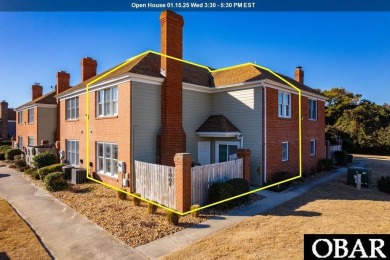 Completely renovated 2-story corner-unit condo in the heart of on Seascape Golf Links in North Carolina - for sale on GolfHomes.com, golf home, golf lot