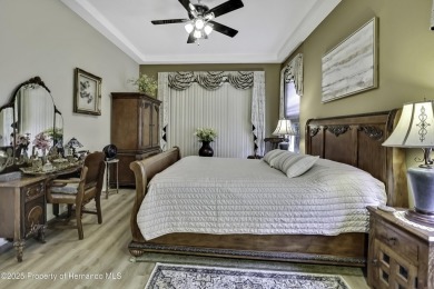 Such a beautiful home to enjoy from the gorgeous front door, and on Glen Lakes Country Club in Florida - for sale on GolfHomes.com, golf home, golf lot