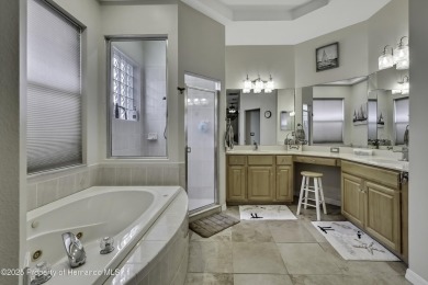 Such a beautiful home to enjoy from the gorgeous front door, and on Glen Lakes Country Club in Florida - for sale on GolfHomes.com, golf home, golf lot