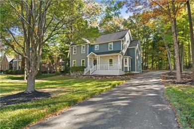 This beautifully renovated two-story traditional colonial exudes on Hanover Country Club in Virginia - for sale on GolfHomes.com, golf home, golf lot