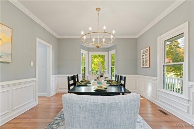 This beautifully renovated two-story traditional colonial exudes on Hanover Country Club in Virginia - for sale on GolfHomes.com, golf home, golf lot