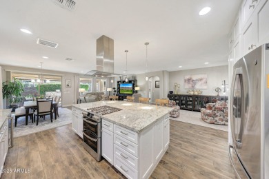 Welcome to a rare and beautifully upgraded single-level home in on Encanterra Country Club in Arizona - for sale on GolfHomes.com, golf home, golf lot
