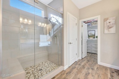 Welcome to a rare and beautifully upgraded single-level home in on Encanterra Country Club in Arizona - for sale on GolfHomes.com, golf home, golf lot