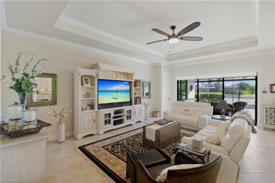 Step into this impeccably maintained, elegantly appointed estate on Bonita National Golf Course in Florida - for sale on GolfHomes.com, golf home, golf lot