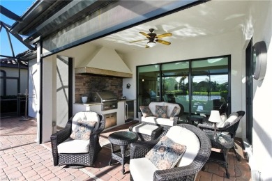 Step into this impeccably maintained, elegantly appointed estate on Bonita National Golf Course in Florida - for sale on GolfHomes.com, golf home, golf lot
