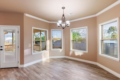 Stunning new construction in the gated Meadow Lakes Golf Club on Hidden Falls Golf Club in Texas - for sale on GolfHomes.com, golf home, golf lot