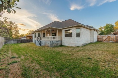 Stunning new construction in the gated Meadow Lakes Golf Club on Hidden Falls Golf Club in Texas - for sale on GolfHomes.com, golf home, golf lot