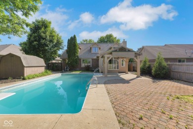 Summer Fun in this freshly painted home with an inground pool on Prestwick Country Club in Indiana - for sale on GolfHomes.com, golf home, golf lot