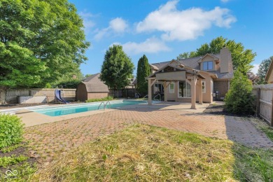 Summer Fun in this freshly painted home with an inground pool on Prestwick Country Club in Indiana - for sale on GolfHomes.com, golf home, golf lot