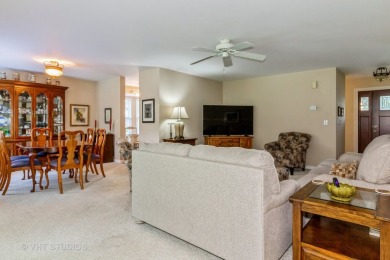 Discover this well-maintained Cartier model ranch in the 55+ on The Links at Carillon in Illinois - for sale on GolfHomes.com, golf home, golf lot