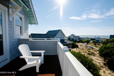 High dunes retreat w/ unmatched ocean vistas tucked atop one of on Bald Head Island Golf Club in North Carolina - for sale on GolfHomes.com, golf home, golf lot