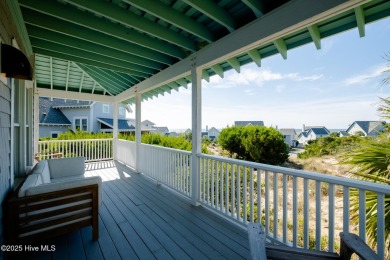 High dunes retreat w/ unmatched ocean vistas tucked atop one of on Bald Head Island Golf Club in North Carolina - for sale on GolfHomes.com, golf home, golf lot