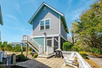 High dunes retreat w/ unmatched ocean vistas tucked atop one of on Bald Head Island Golf Club in North Carolina - for sale on GolfHomes.com, golf home, golf lot