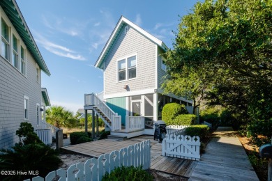 High dunes retreat w/ unmatched ocean vistas tucked atop one of on Bald Head Island Golf Club in North Carolina - for sale on GolfHomes.com, golf home, golf lot