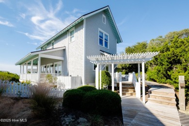 High dunes retreat w/ unmatched ocean vistas tucked atop one of on Bald Head Island Golf Club in North Carolina - for sale on GolfHomes.com, golf home, golf lot