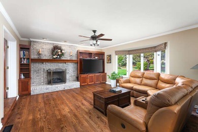 Welcome to this exquisite home nestled down a tree-lined street on White Eagle Golf Club in Illinois - for sale on GolfHomes.com, golf home, golf lot