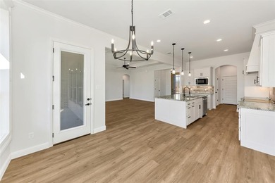 Stunning new construction custom home on a beautiful golf course on Holiday Hills Country Club in Texas - for sale on GolfHomes.com, golf home, golf lot