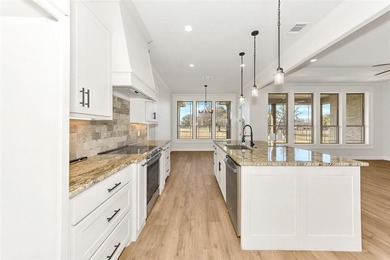 Stunning new construction custom home on a beautiful golf course on Holiday Hills Country Club in Texas - for sale on GolfHomes.com, golf home, golf lot