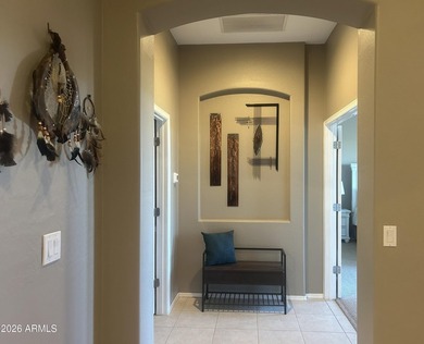 This custom home by Roark Construction is a 3 Bedroom, 2 Bath on Coyote Lakes Golf Club in Arizona - for sale on GolfHomes.com, golf home, golf lot