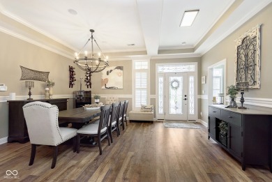Situated in the esteemed Bridgewater Club, this elegant on The Bridgewater Club  in Indiana - for sale on GolfHomes.com, golf home, golf lot