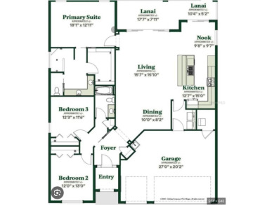 This beautifully maintained and move-in ready Iris Designer home on The Links of Spruce Creek in Florida - for sale on GolfHomes.com, golf home, golf lot