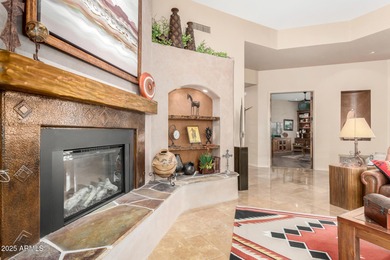 Exquisite Territorial home situated on the 13th hole of the on Tonto Verde Golf Club in Arizona - for sale on GolfHomes.com, golf home, golf lot