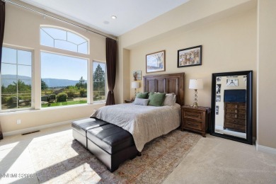 The views of the valley and mountains from the backyard of this on Somersett Country Club - Canyon Nine in Nevada - for sale on GolfHomes.com, golf home, golf lot