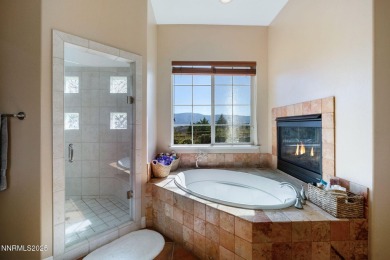 The views of the valley and mountains from the backyard of this on Somersett Country Club - Canyon Nine in Nevada - for sale on GolfHomes.com, golf home, golf lot