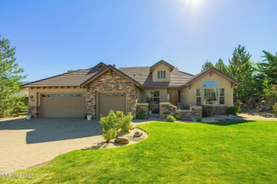 The views of the valley and mountains from the backyard of this on Somersett Country Club - Canyon Nine in Nevada - for sale on GolfHomes.com, golf home, golf lot