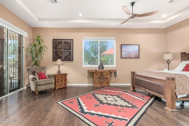 Exquisite Territorial home situated on the 13th hole of the on Tonto Verde Golf Club in Arizona - for sale on GolfHomes.com, golf home, golf lot