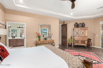 Exquisite Territorial home situated on the 13th hole of the on Tonto Verde Golf Club in Arizona - for sale on GolfHomes.com, golf home, golf lot