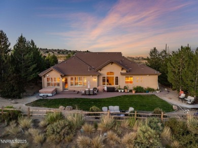 The views of the valley and mountains from the backyard of this on Somersett Country Club - Canyon Nine in Nevada - for sale on GolfHomes.com, golf home, golf lot